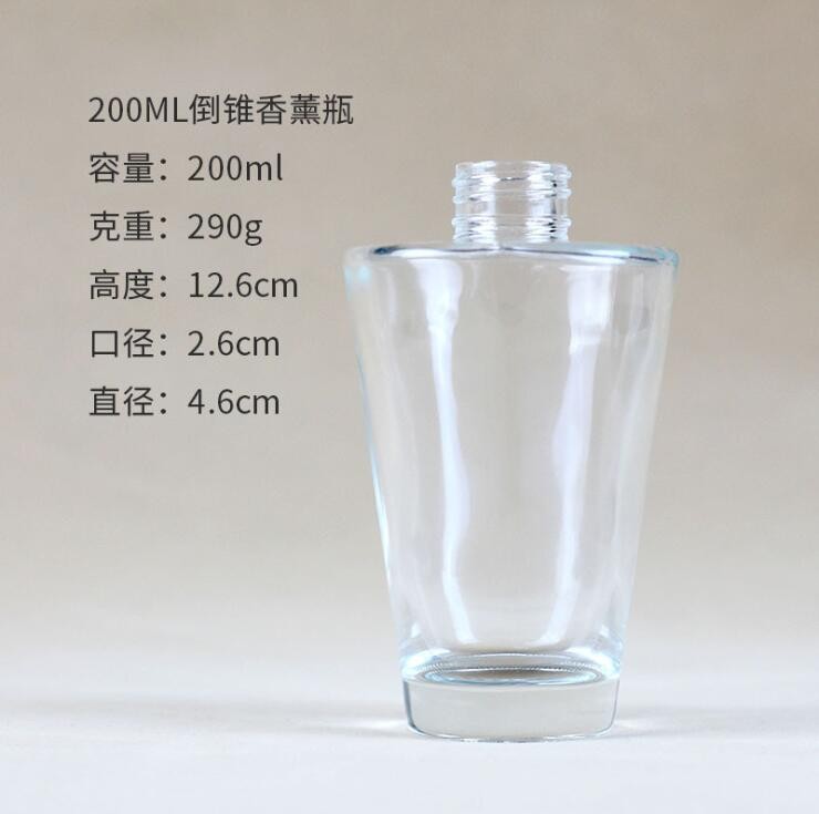 Round Glass Bottle Diffuser Bottle Oil Diffuser for Printing