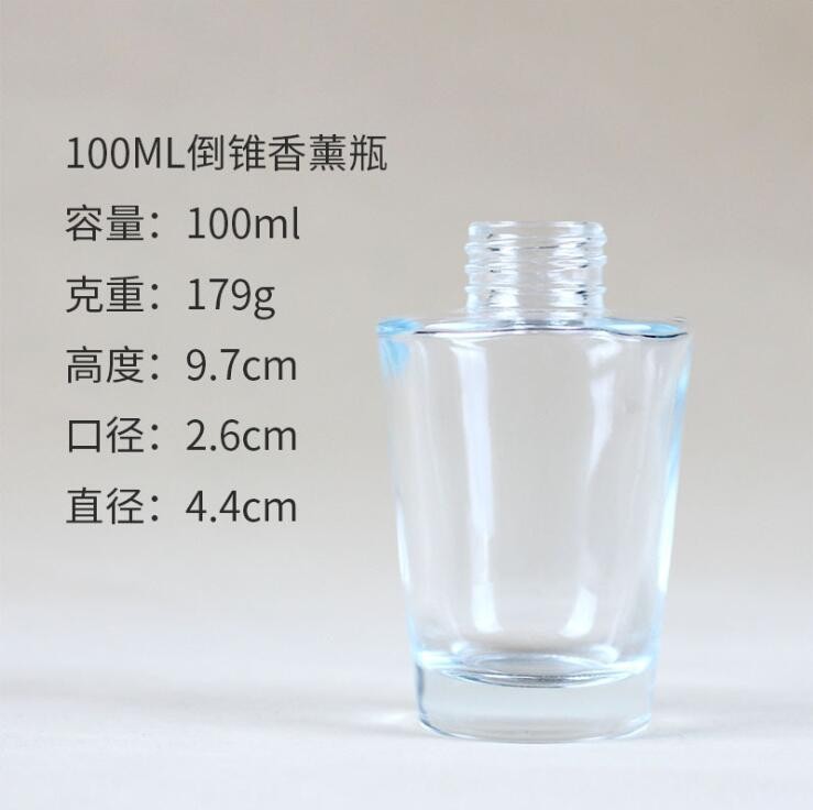 Round Glass Bottle Diffuser Bottle Oil Diffuser for Printing