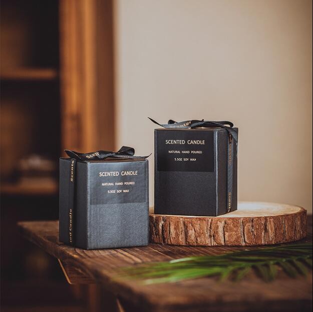 Scented Soy Wax Candle with Gift Box Luxury Fragrance Gift