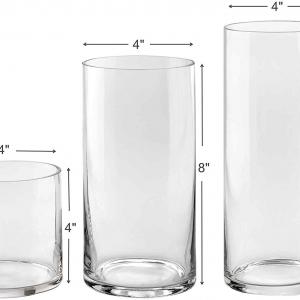 Simple Creative Cylinder Glass Vases Wholesale