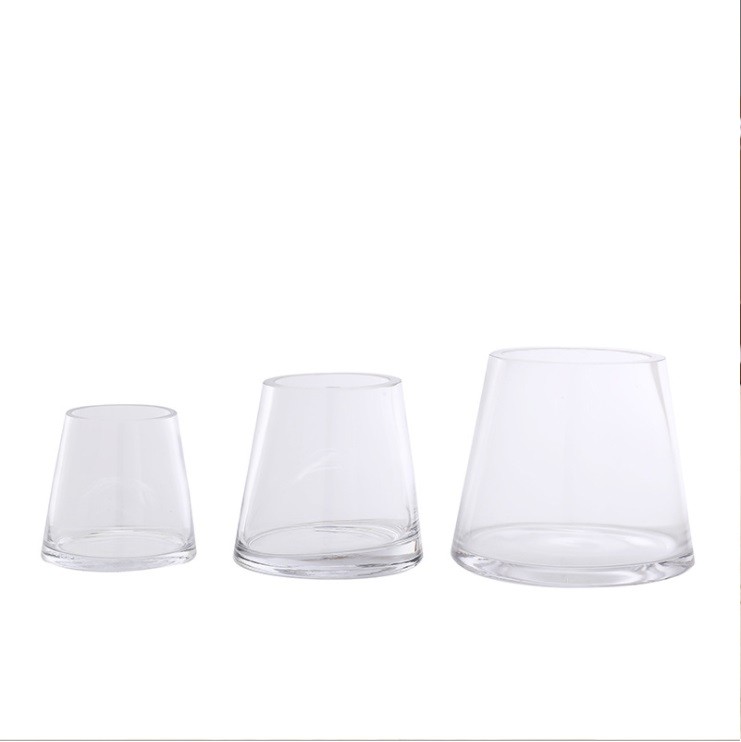Temperature Glass Vase Large Glass Plants Bottle Hydroponic Flower Pot for Bulk