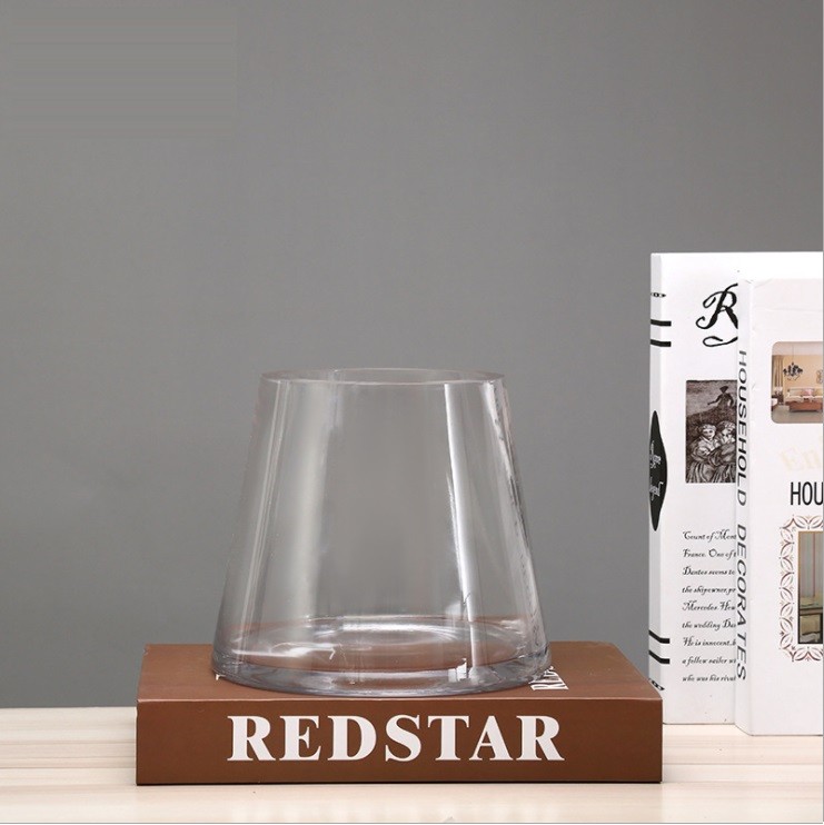 Temperature Glass Vase Large Glass Plants Bottle Hydroponic Flower Pot for Bulk