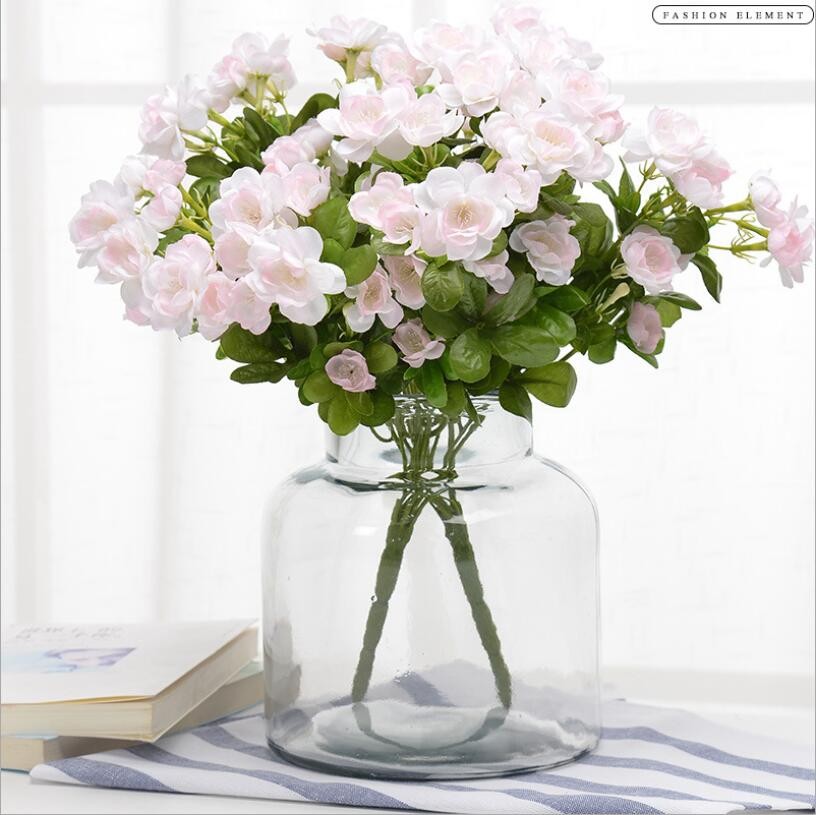 Wholesale Cheap Cylinder Vase Glass Flower Vase Glass Colorful Glass Vase