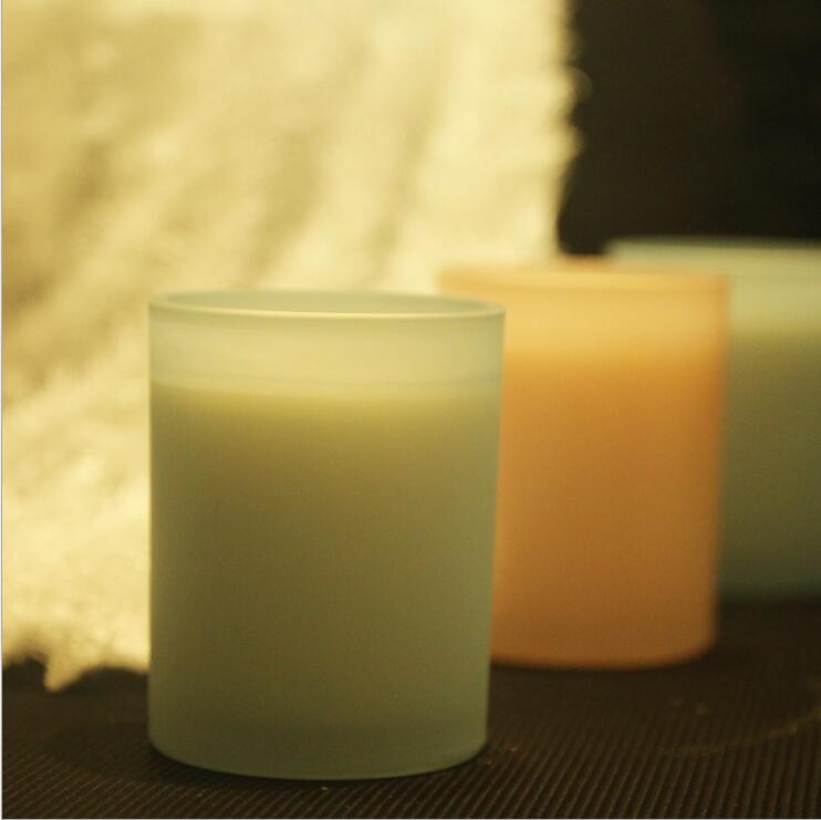 Wholesale Cheap Price Ivory Fragrance Round Ceramic Candle Jar with Bamboo Lid