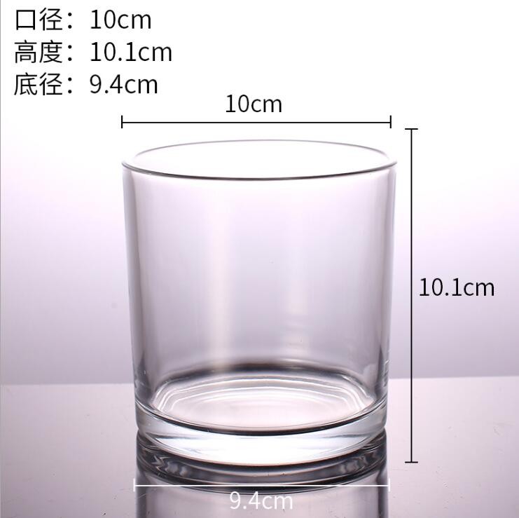 Wholesale Custom Clear Glass Cylinder Candle Holder for Wedding Table