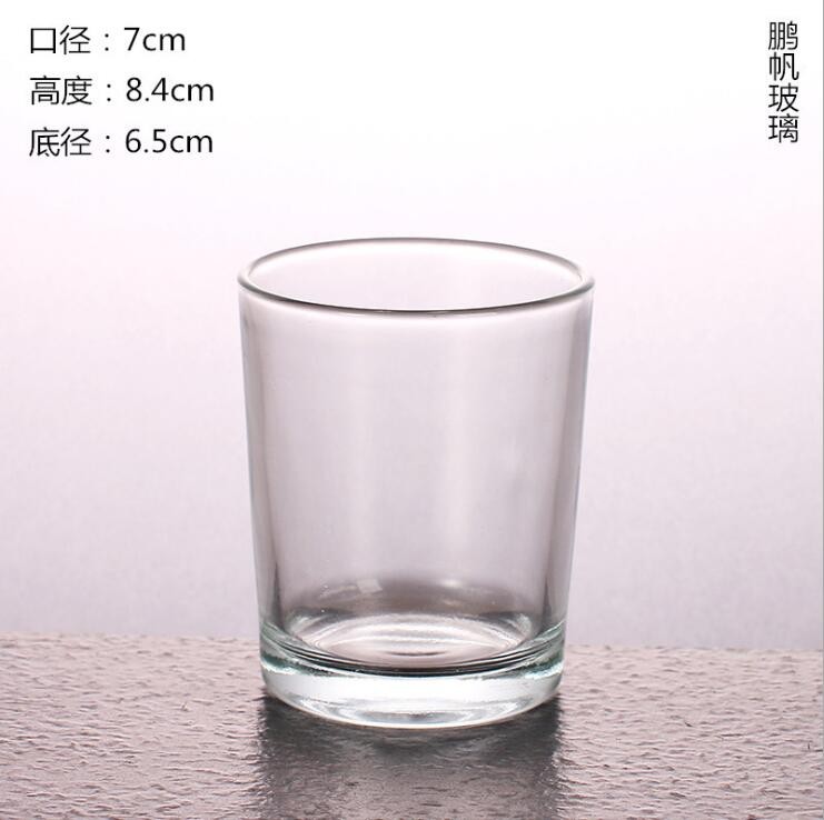 Wholesale Custom Clear Glass Cylinder Candle Holder for Wedding Table
