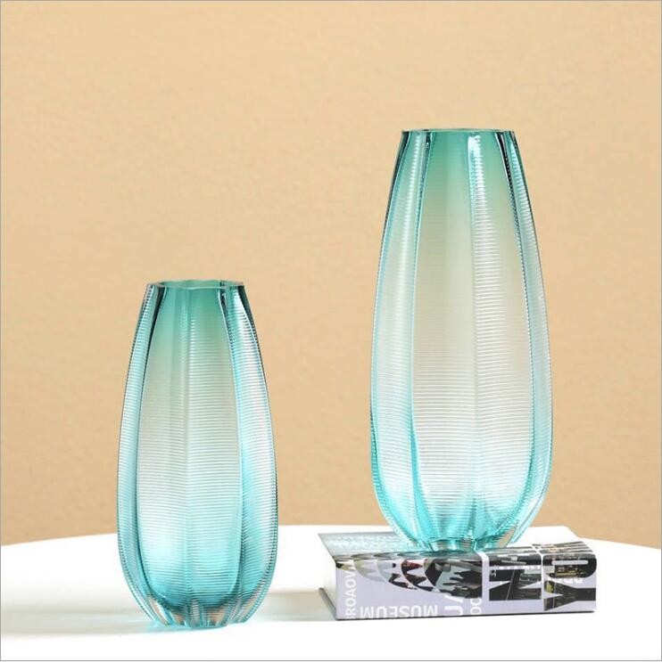 Wholesale New Style All Kind of Color Glass Vase for Home Decoration