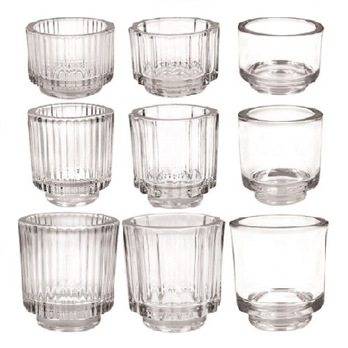 Hot Sale Cylindrical Melting Wax Glass Candle Jar