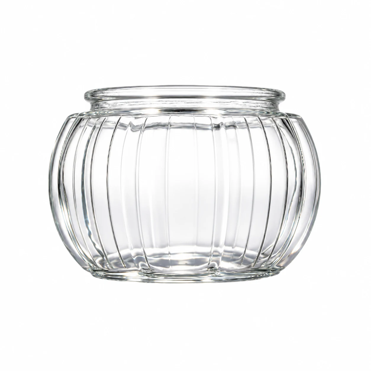 275ml Pumpkin Glass Candle Jar with Glass Lid — product detail