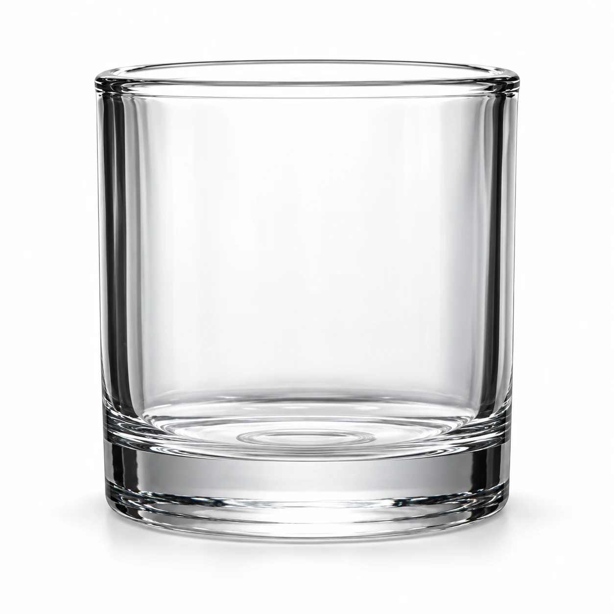 450ml Thick-Wall Glass Candle Jar — clear glass
