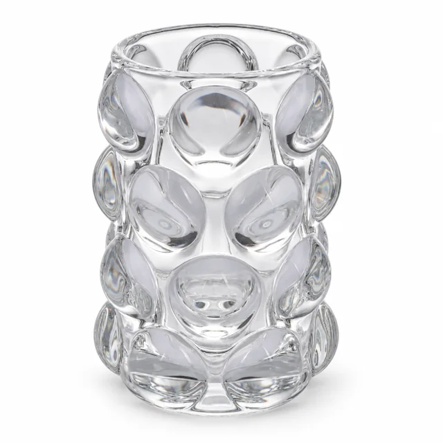 300ml Tall Bubble Glass Candle Holder - VSS-CH-03 — clear