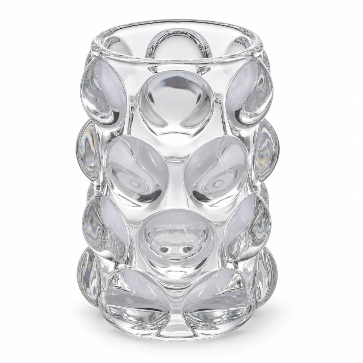 300ml Tall Bubble Glass Candle Holder - VSS-CH-03 — clear