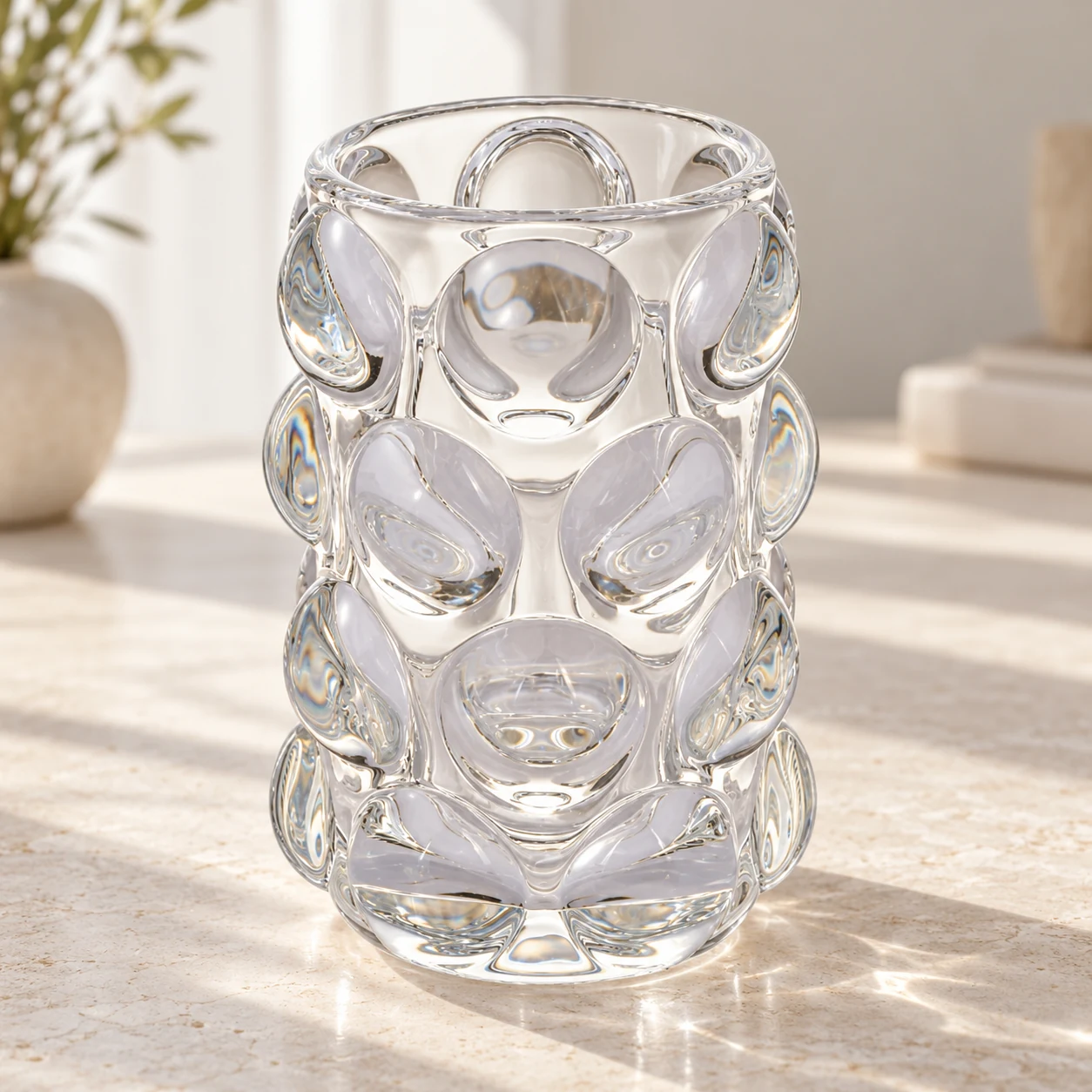 300ml Tall Bubble Glass Candle Holder - VSS-CH-03 — lifestyle