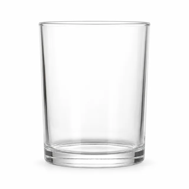 210ml Straight-Sided Glass Candle Jar (VSS-CJ-013) — clear