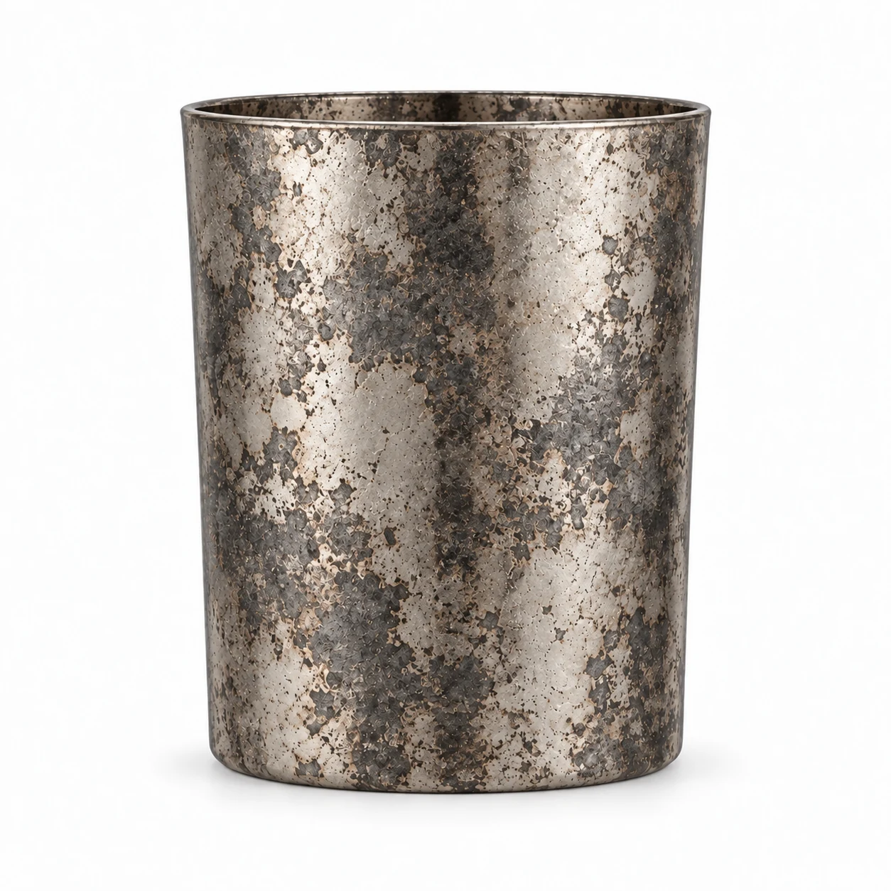 210ml Straight-Sided Glass Candle Jar (VSS-CJ-013) — silver corroded