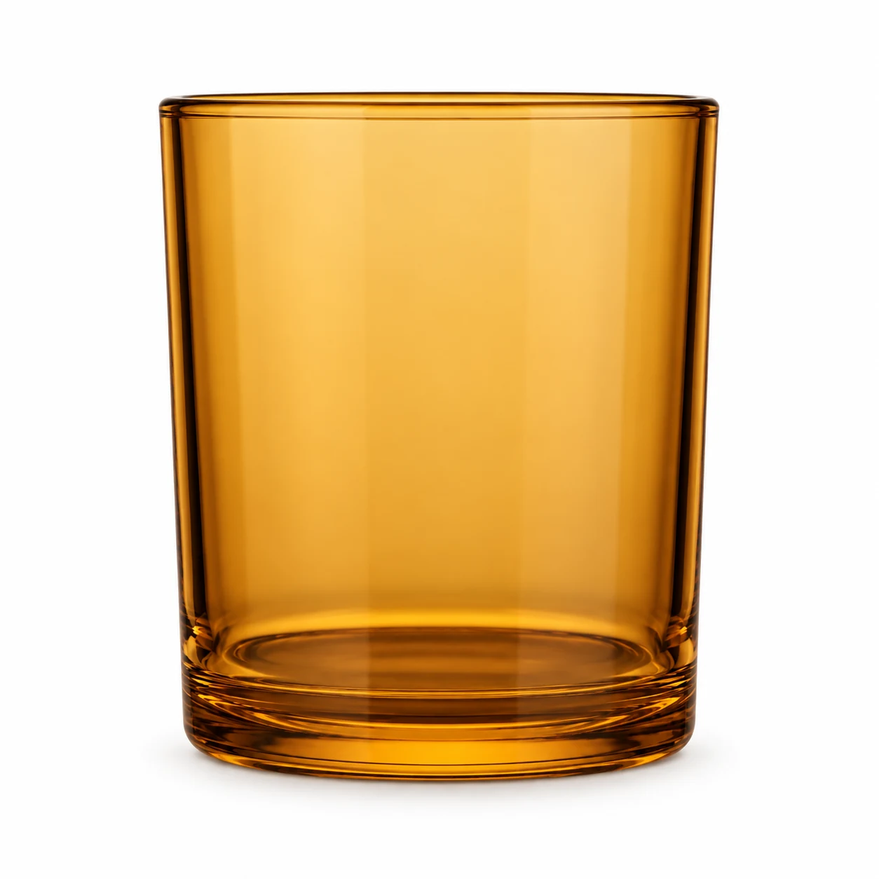315ml Straight-Sided Glass Candle Jar (VSS-CJ-014) — amber