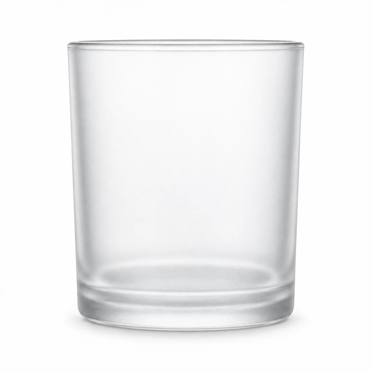 315ml Straight-Sided Glass Candle Jar (VSS-CJ-014) — frosted