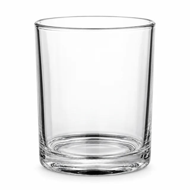 430ml Straight-Sided Glass Candle Jar (VSS-CJ-015) — clear