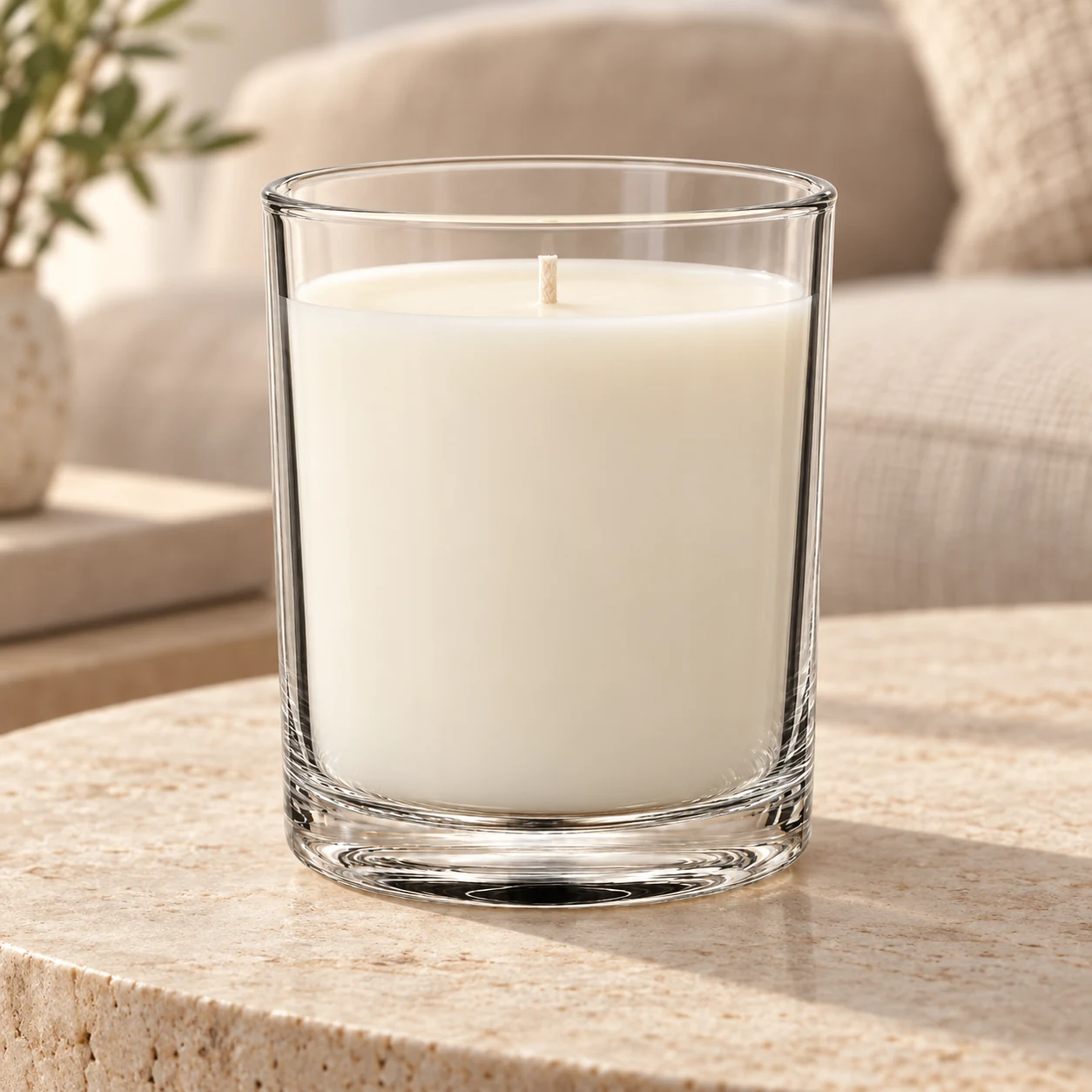 430ml Straight-Sided Glass Candle Jar (VSS-CJ-015) — lifestyle