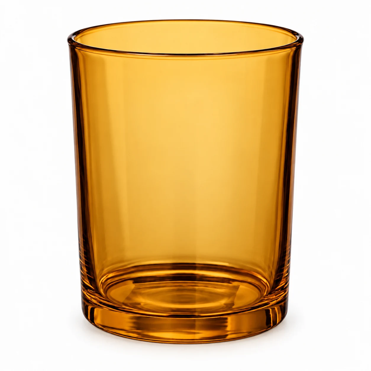690ml Straight-Sided Glass Candle Jar (VSS-CJ-016) — amber