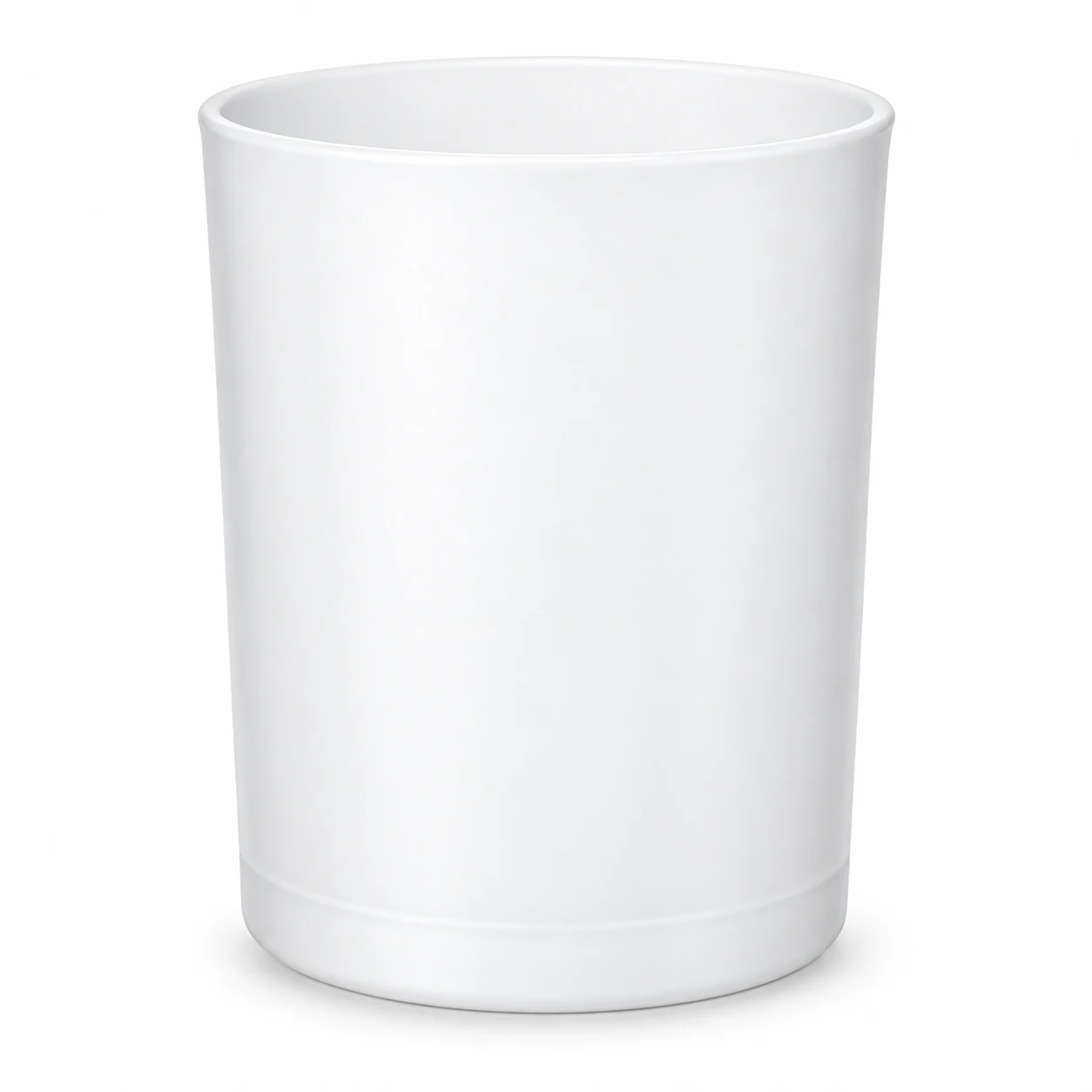 690ml Straight-Sided Glass Candle Jar (VSS-CJ-016) — white