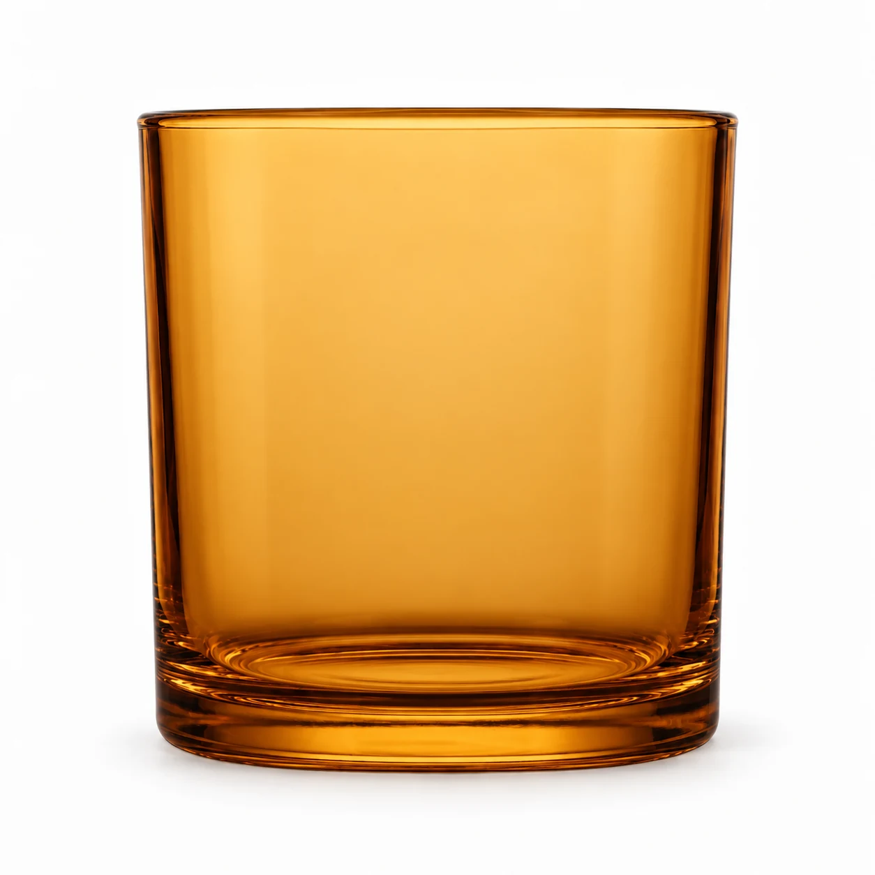 550ml Straight-Sided Glass Candle Jar (VSS-CJ-017) — amber