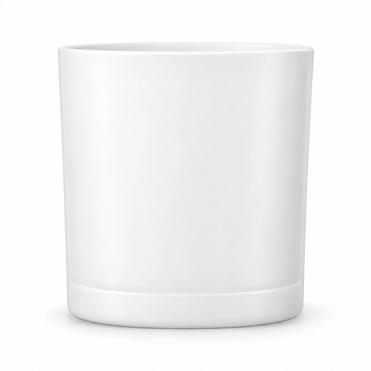 550ml Straight-Sided Glass Candle Jar (VSS-CJ-017) — white