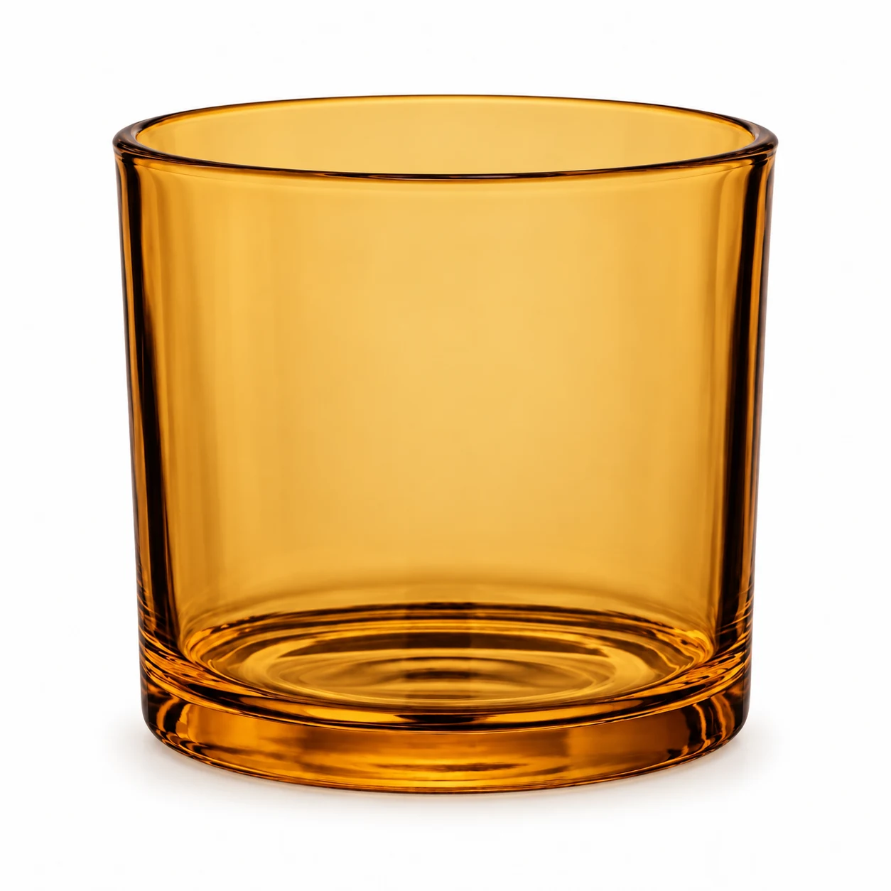 930ml Straight-Sided Glass Candle Jar (VSS-CJ-018) — amber