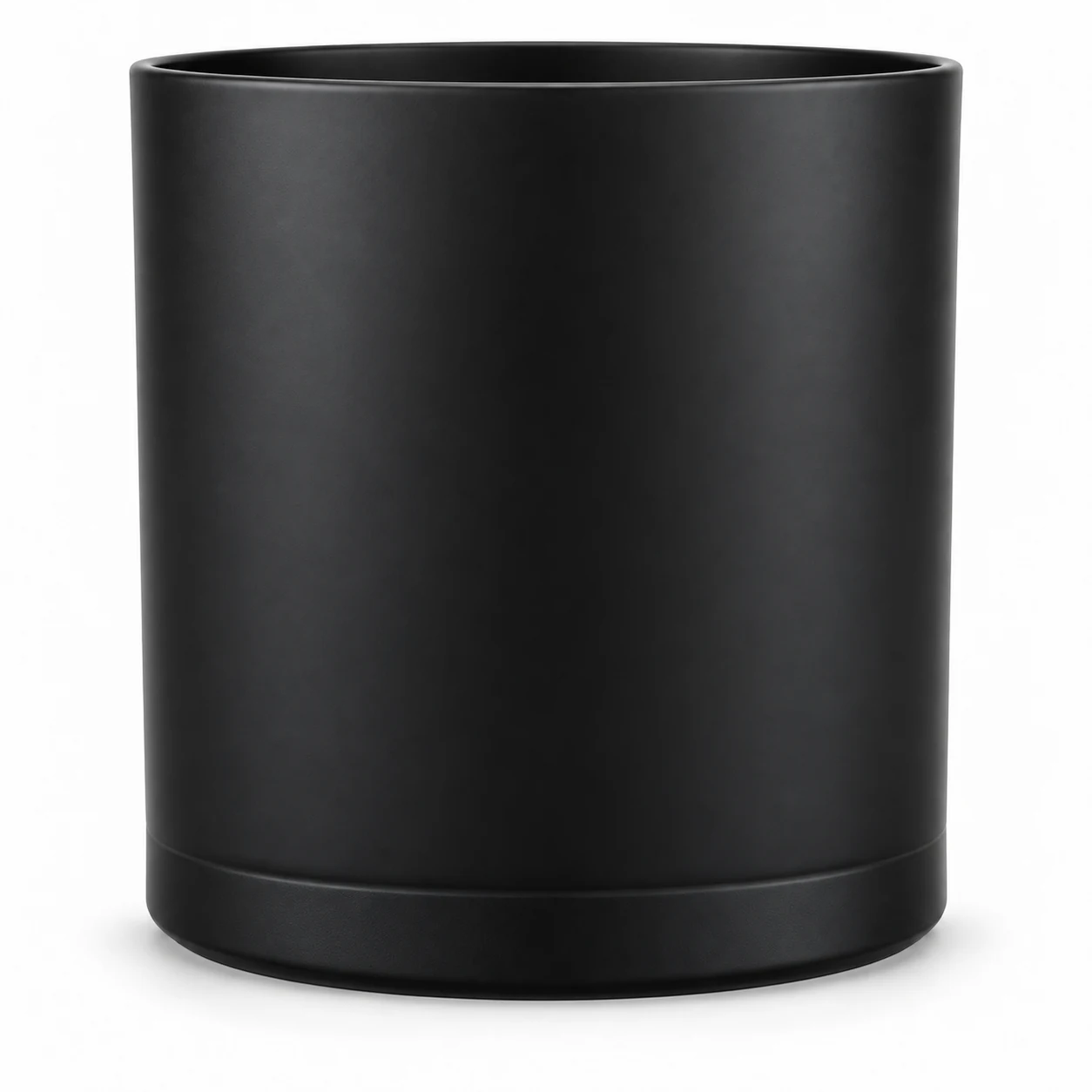 1950ml Straight-Sided Glass Candle Jar (VSS-CJ-019) — black