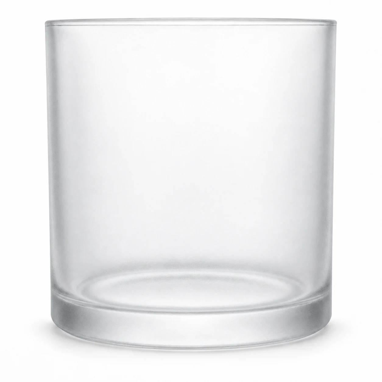1950ml Straight-Sided Glass Candle Jar (VSS-CJ-019) — frosted