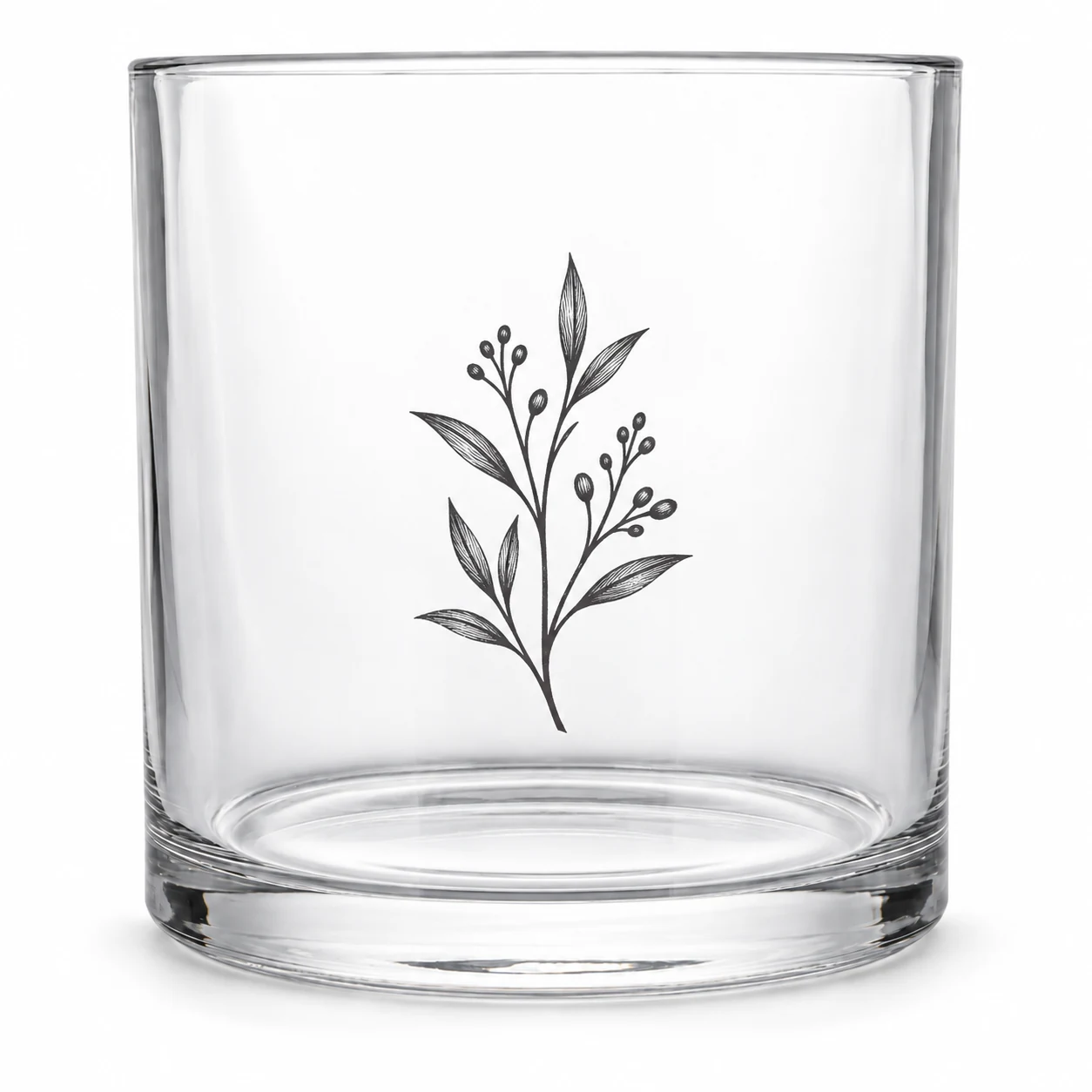1950ml Straight-Sided Glass Candle Jar (VSS-CJ-019) — screen printing