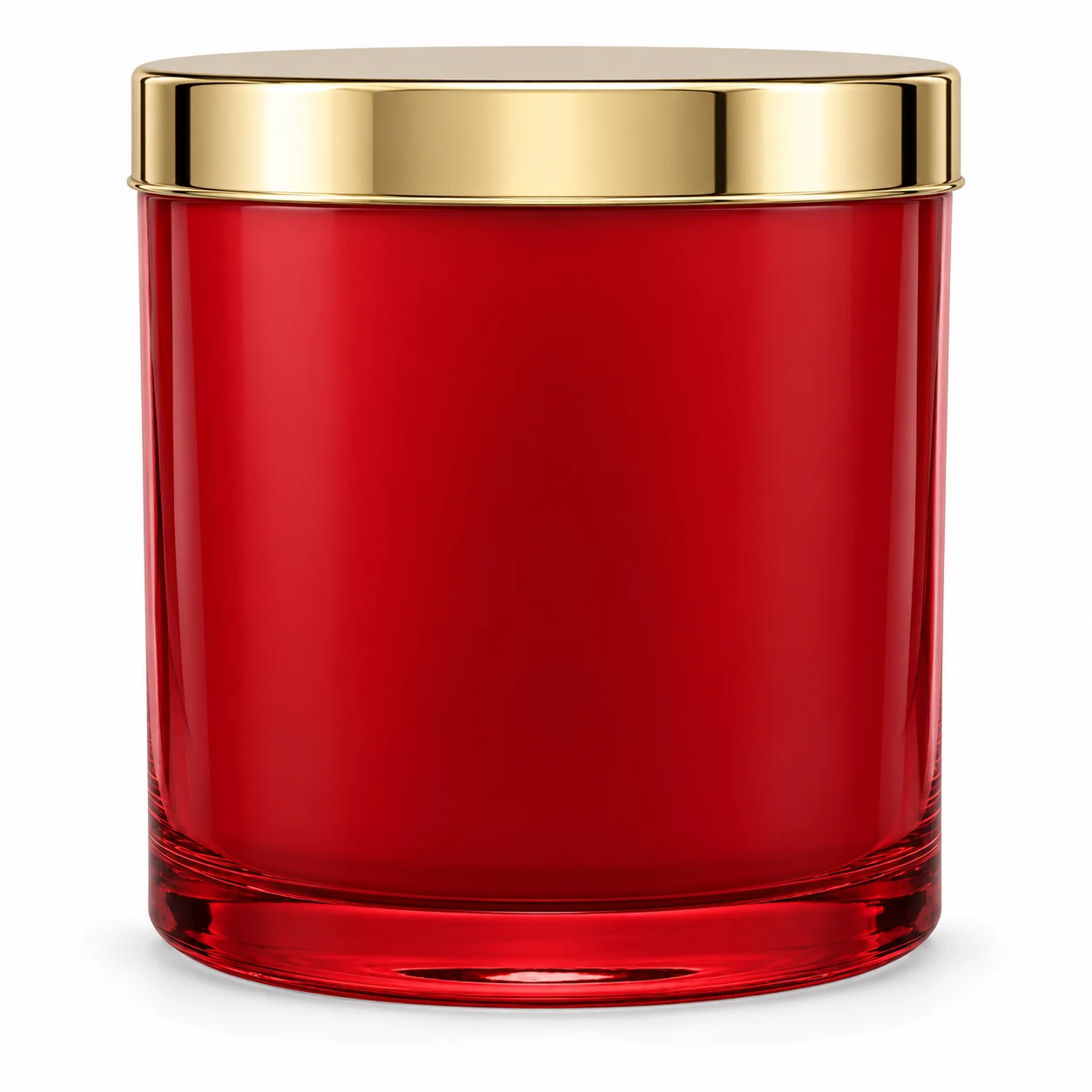 1950ml Straight-Sided Glass Candle Jar (VSS-CJ-019) — metal lid — filled-candle reference