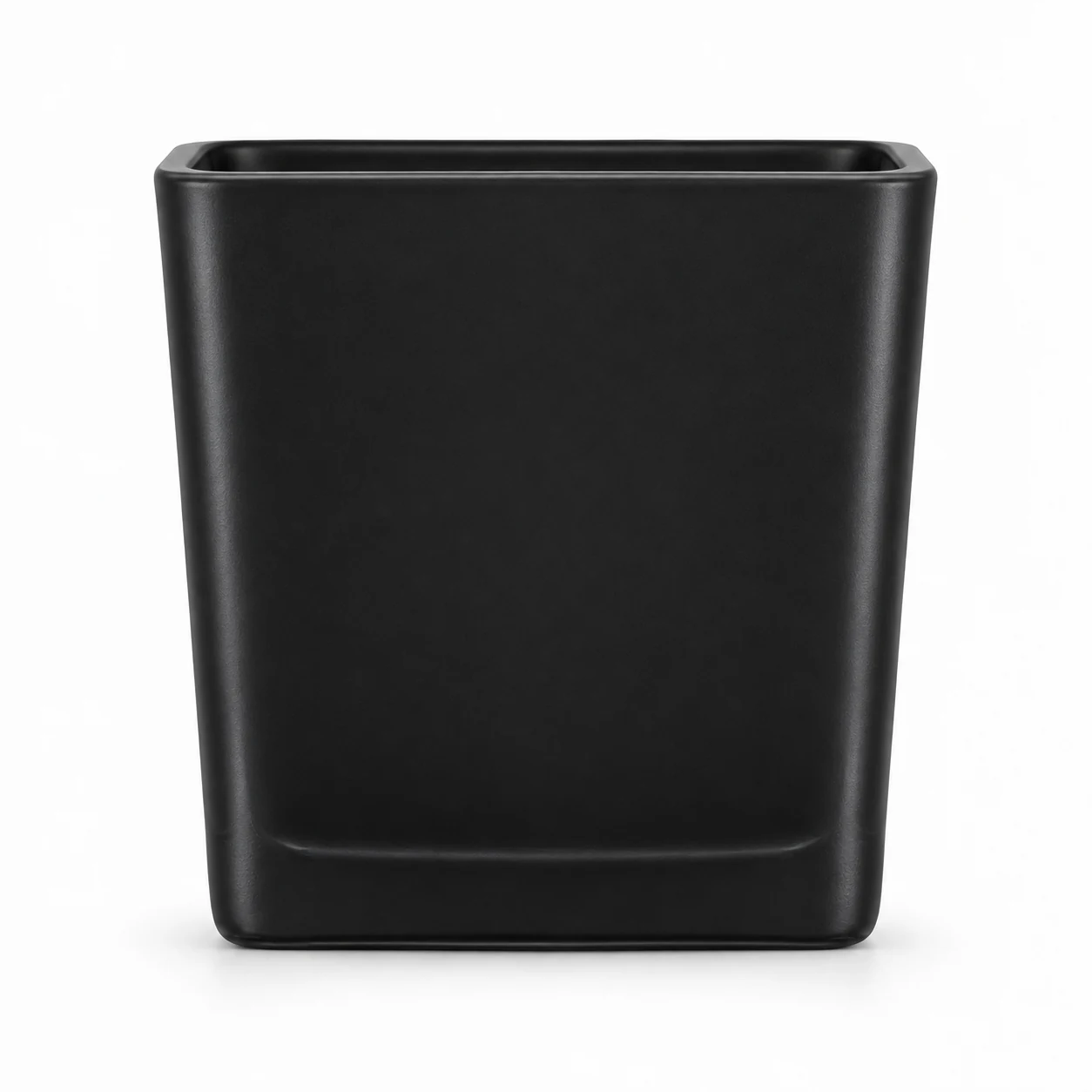 300ml Square Glass Candle Jar (VSS-CJ-020) — black