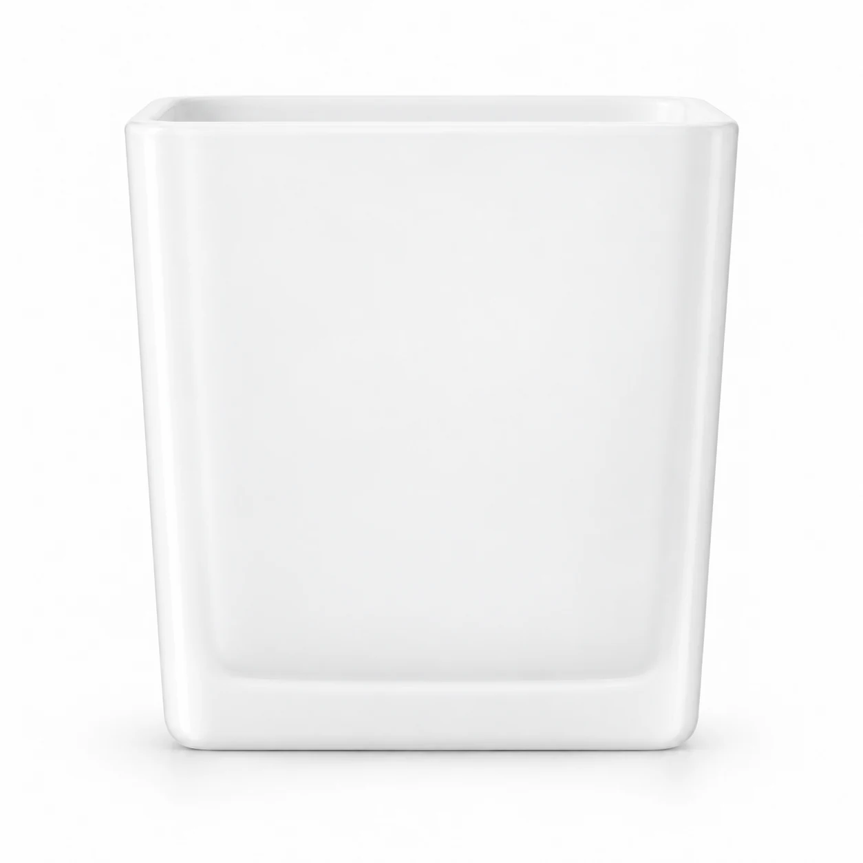 300ml Square Glass Candle Jar (VSS-CJ-020) — white