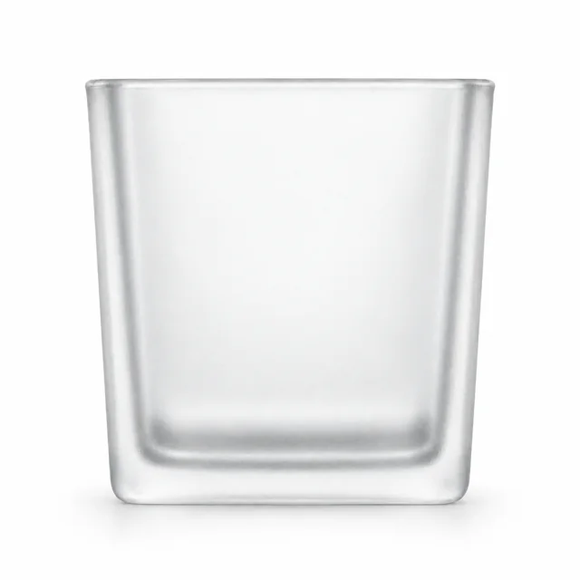 300ml Square Glass Candle Jar (VSS-CJ-020) — frosted