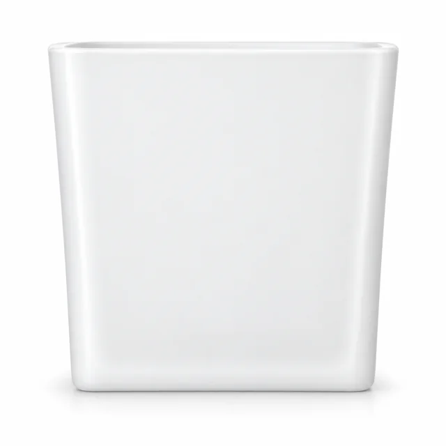 640ml Square Glass Candle Jar (VSS-CJ-021) — matte white