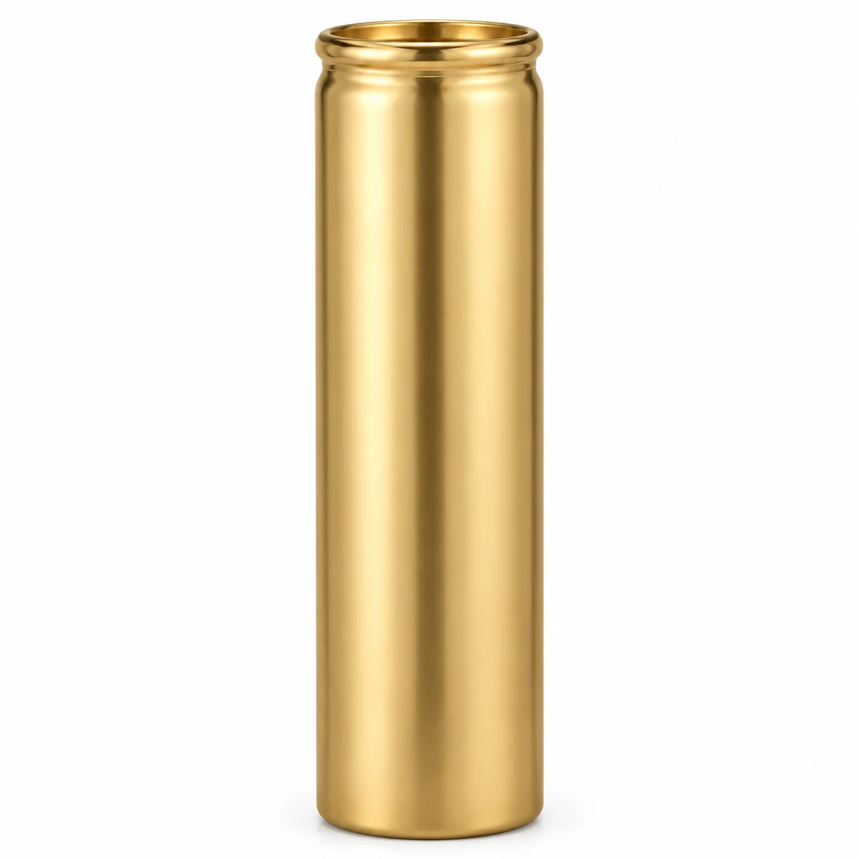 400ml Tall Cylindrical Glass Candle Jar - VSS-CJ-035 — gold