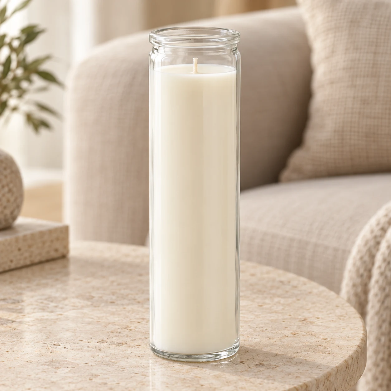 400ml Tall Cylindrical Glass Candle Jar - VSS-CJ-035 — lifestyle 01