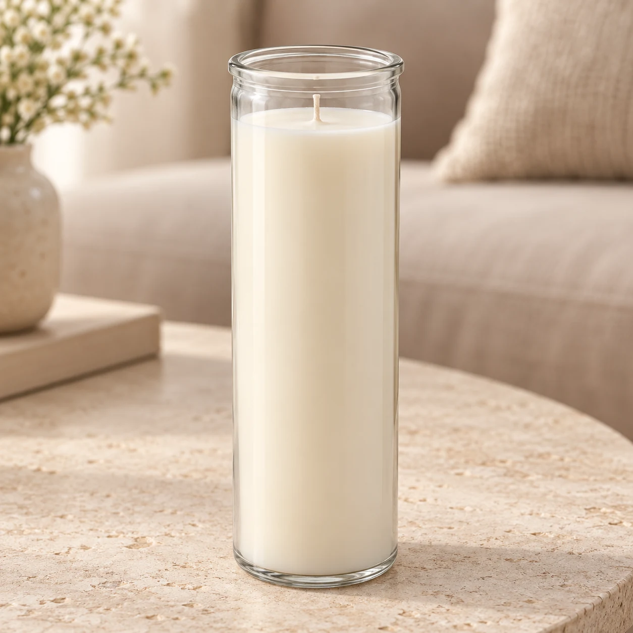 450ml Tall Cylindrical Glass Candle Jar - VSS-CJ-036 — lifestyle 01