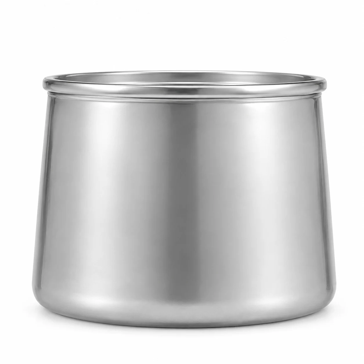 750ml Wide Round Glass Candle Jar - VSS-CJ-041 — silver