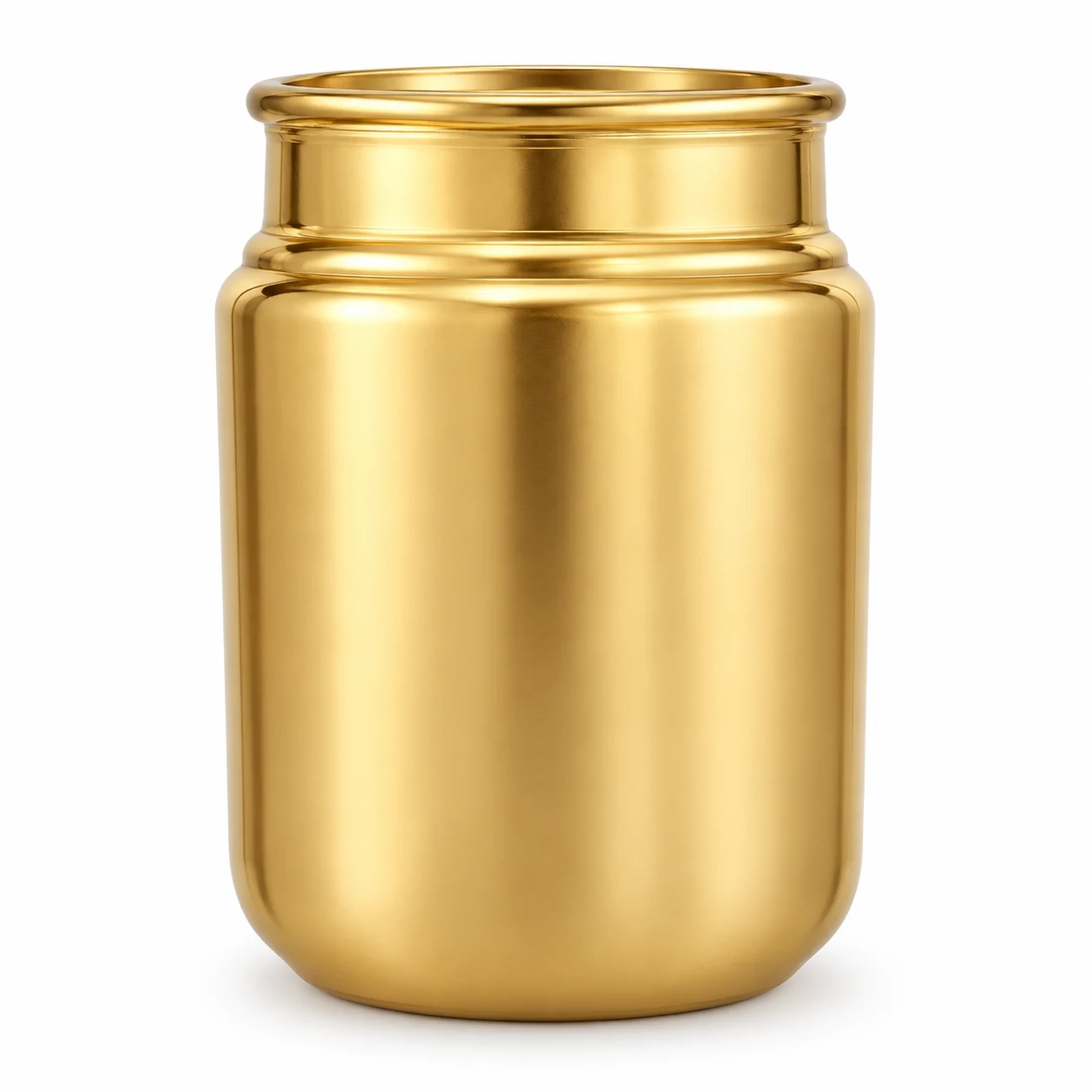 775ml Round Glass Candle Jar - VSS-CJ-042 — gold