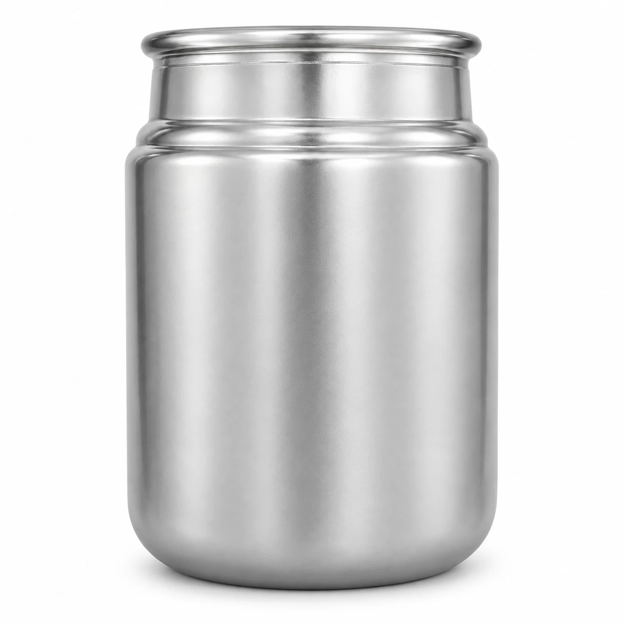 775ml Round Glass Candle Jar - VSS-CJ-042 — silver