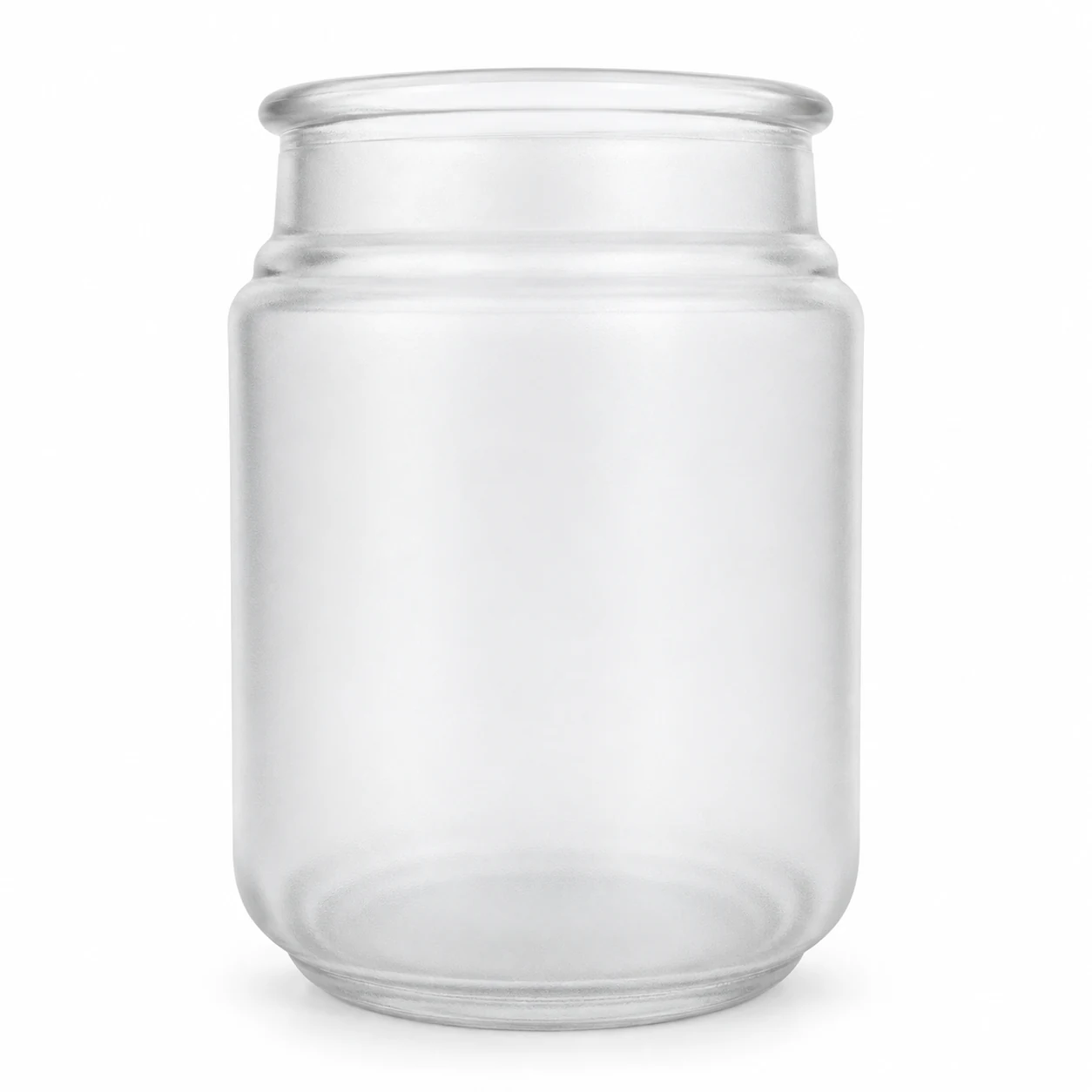 775ml Round Glass Candle Jar - VSS-CJ-042 — frosted