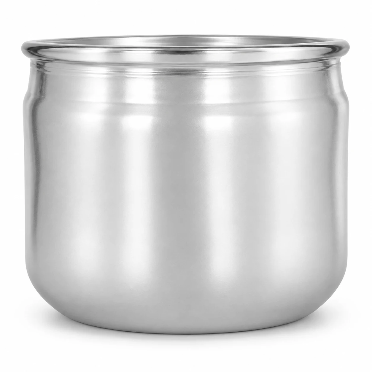 750ml Round Glass Candle Jar - VSS-CJ-043 — silver