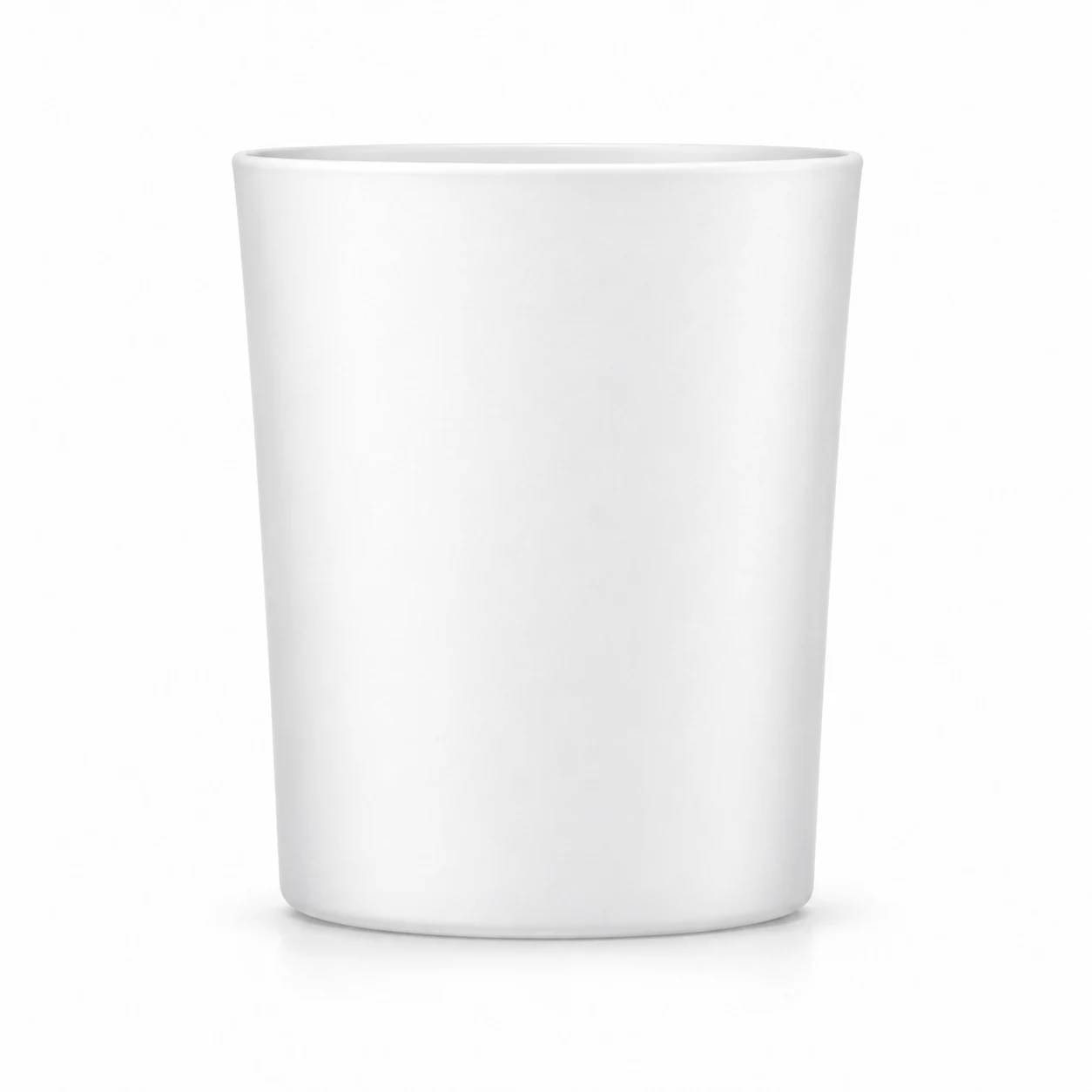 140ml Tapered Glass Candle Jar - VSS-CJ-212 — white